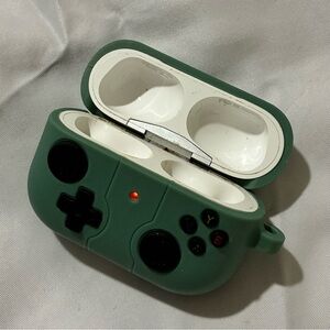 Green Gaming Controller Case for AirPods Pro